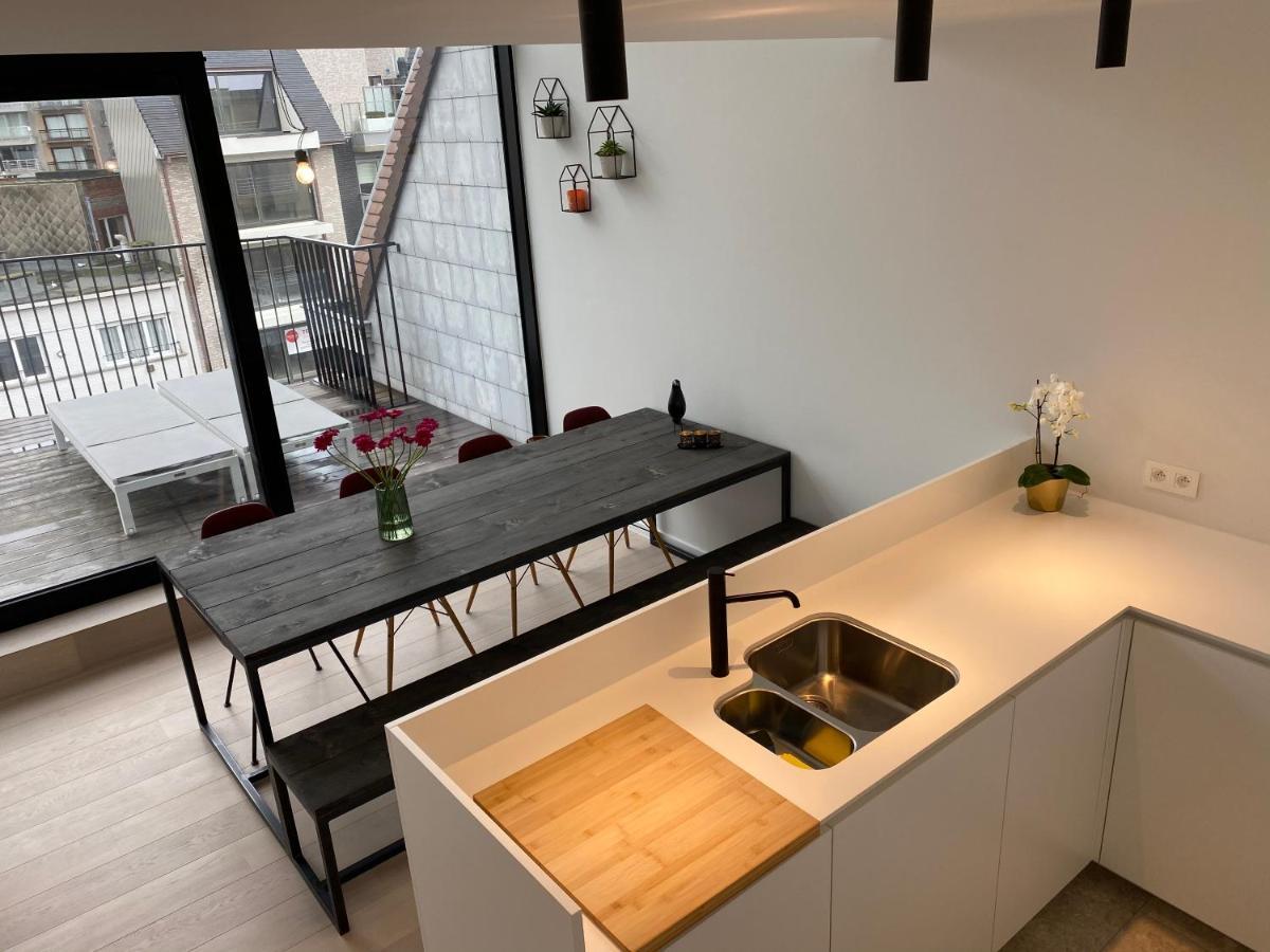 Ferienwohnung Coxy Penthouse Koksijde Exterior foto