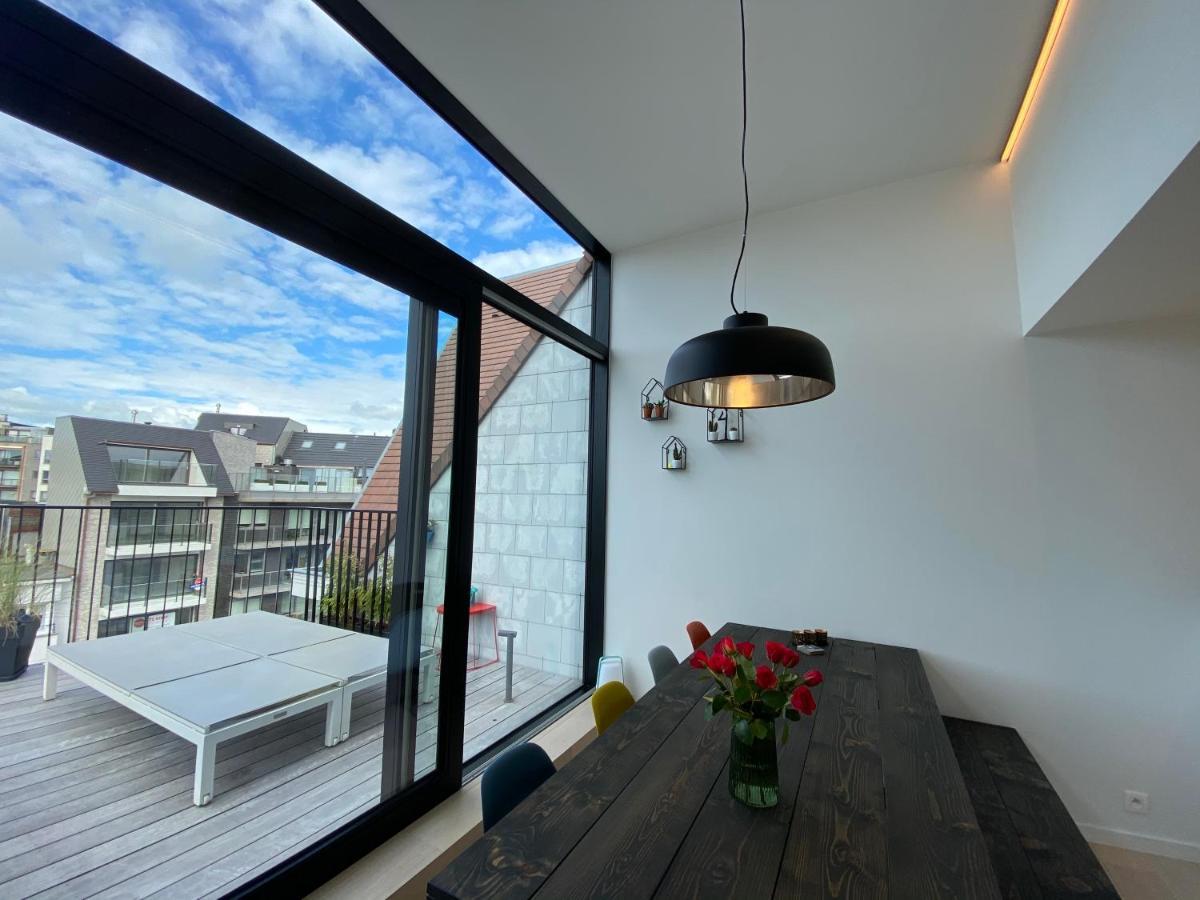 Ferienwohnung Coxy Penthouse Koksijde Exterior foto